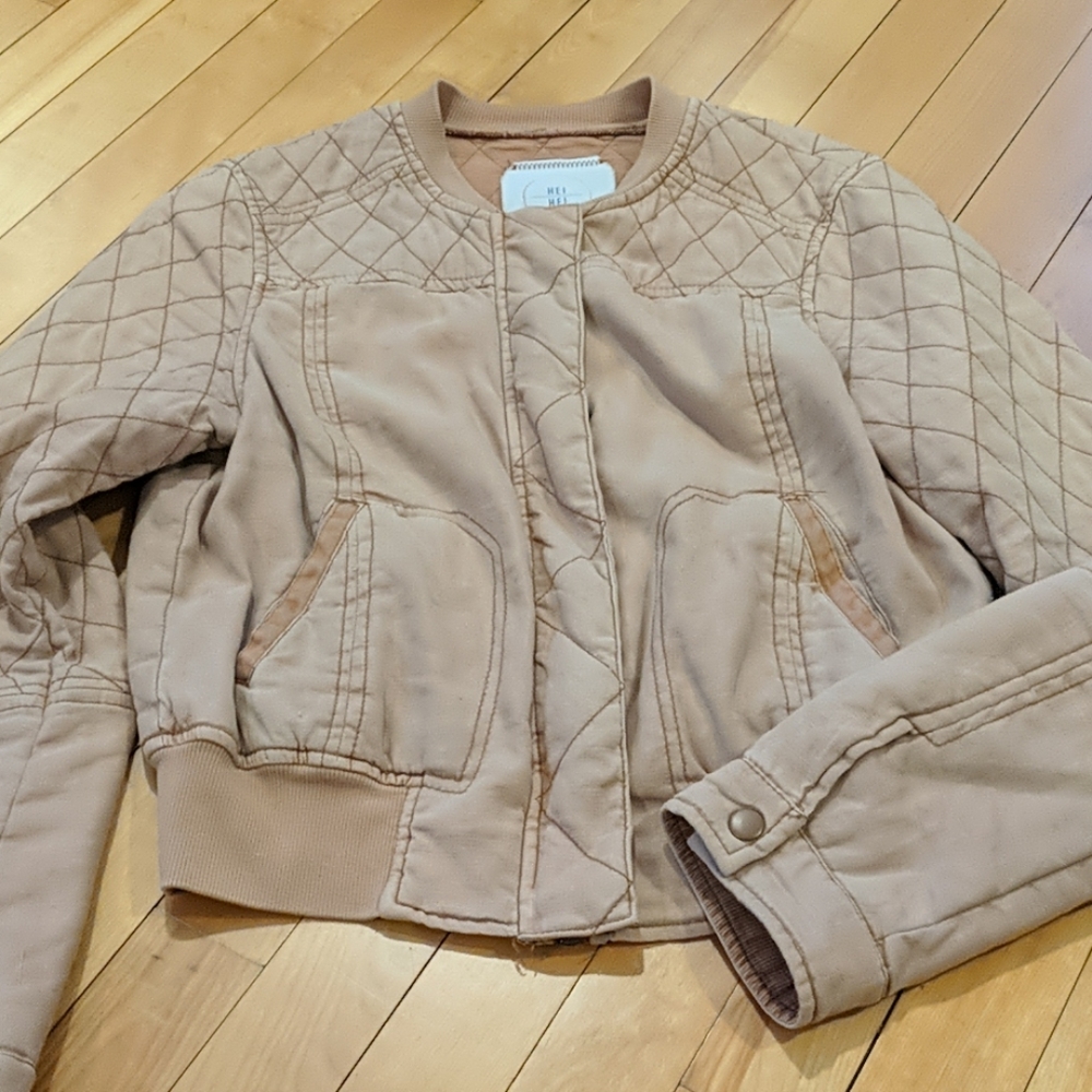 Anthropologie lightweight bomber jacket